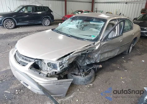 2003 Chevrolet Impala z USA, uszkodzony, nr VIN 2G1WF52EX39363875